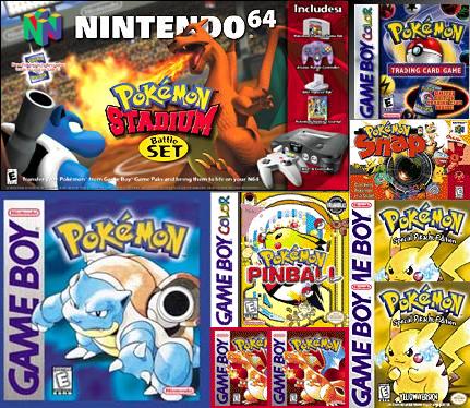 Pokemon Games Background