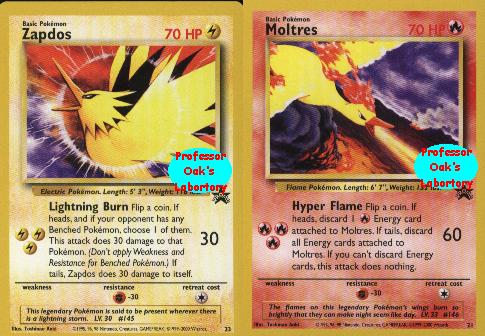 Moltres and Zapdos Movie Promos